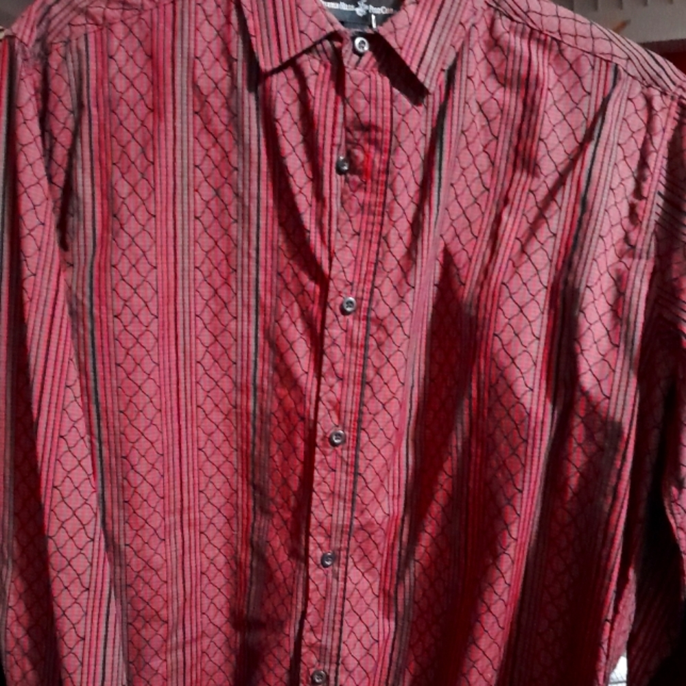 Long Sleeve Mens Button Shirt